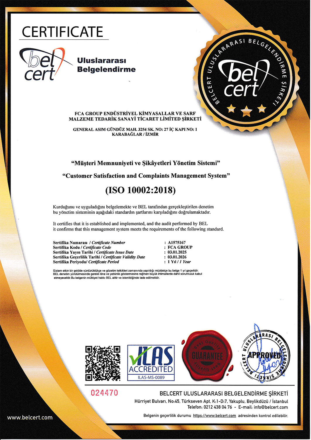 About ISO 45001: 2018