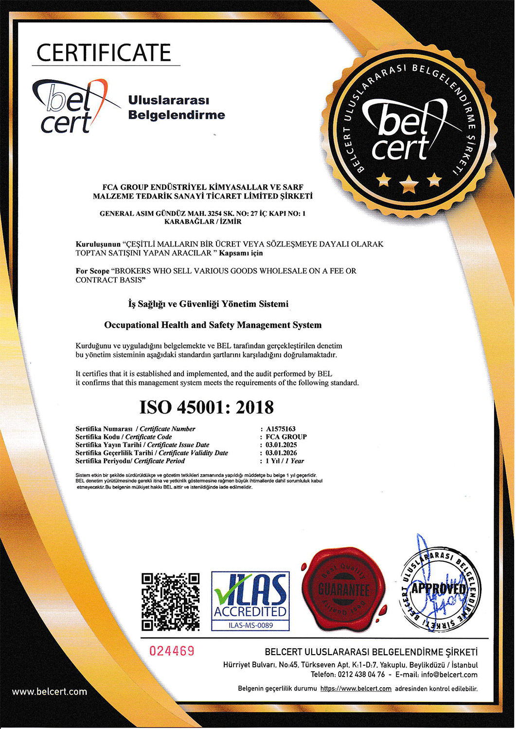 About ISO 22301: 2019